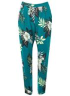 Dorothy Perkins Green Jade Floral Joggers