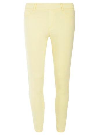 Dorothy Perkins Pale Lemon 'eden' Jeggings