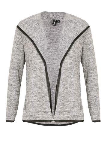 Dorothy Perkins *izabel London Grey Long Sleeve Cardigan