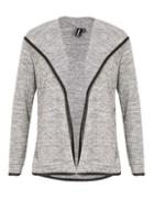 Dorothy Perkins *izabel London Grey Long Sleeve Cardigan