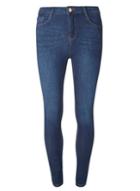 Dorothy Perkins Blue Mid Wash Shape And Lift Jeans