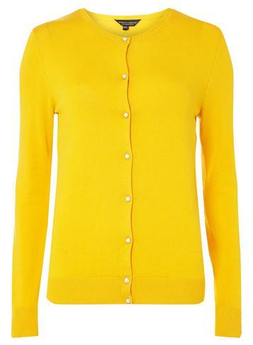 Dorothy Perkins Ochre Viscose Cardigan