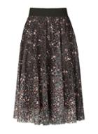 Dorothy Perkins *izabel London Multicoloured Floral Fit And Flare Skirt