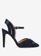 Dorothy Perkins Wide Fit Navy 'sadie' Court Shoes