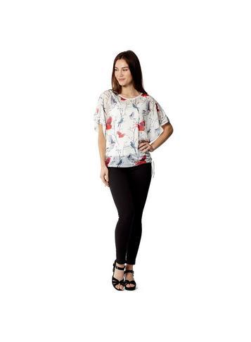 Dorothy Perkins *izabel London White Hummingbird T-shirt