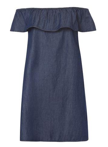 Dorothy Perkins *vero Moda Navy Chambray Dress