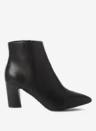 Dorothy Perkins Wide Fit Black 'adrienne' Boots