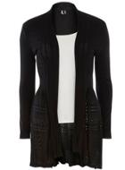 Dorothy Perkins Izabel London Black Plain Cardigan