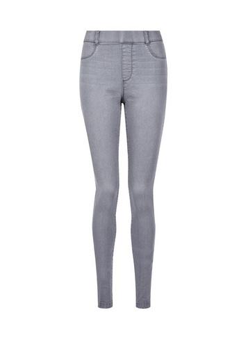 Dorothy Perkins *tall Pale Grey Eden Super Soft Jeggings