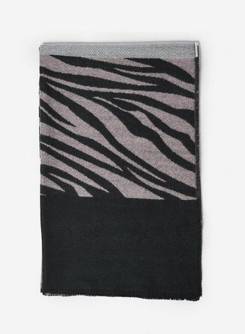 Dorothy Perkins Pink Mixed Zebra Print Scarf