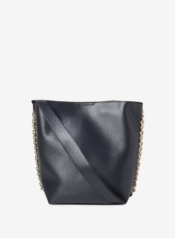 Dorothy Perkins Navy Chain Side Shopper Bag