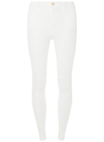 Dorothy Perkins White Shape And Lift Jeans