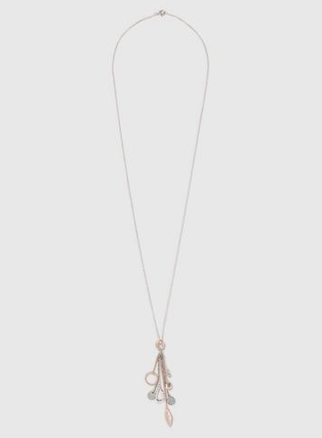 Dorothy Perkins Charm Cluster Necklace