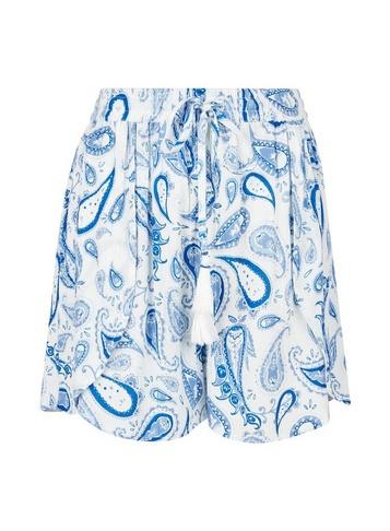 Dorothy Perkins White Paisley Shorts