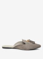 Dorothy Perkins Grey Haven Tassel Slipper Style Pumps