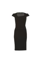 Dorothy Perkins *feverfish Black Asymmetric Dress