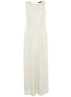 Dorothy Perkins Silver Double Layer Maxi Dress