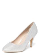 Dorothy Perkins Silver 'claudia' Workwear Court Shoes