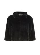 *luxe Black Fur Jacket