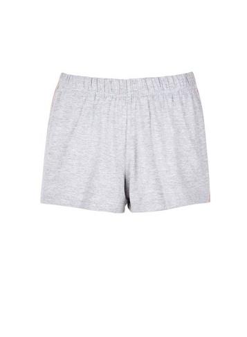 Dorothy Perkins Grey Velvet Trim Shorts