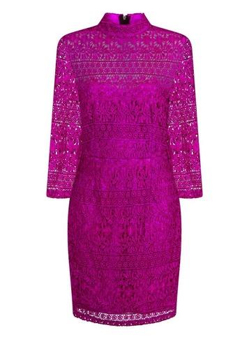 *paper Dolls Pink Lace Bodycon Dress