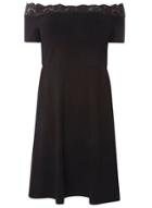 Dorothy Perkins Dp Curve Lace Trim Bardot Dress