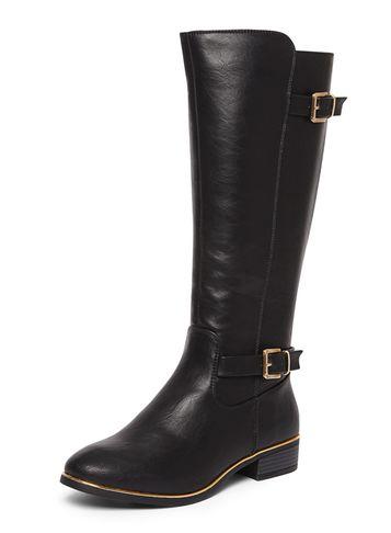 Dorothy Perkins Black 'trinity' Knee High Boots
