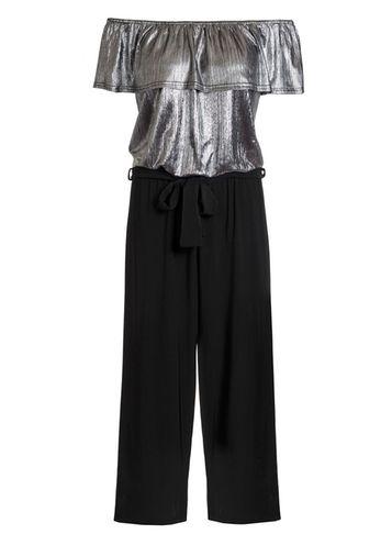 Dorothy Perkins *quiz Bardot Frill Culotte Jumpsuit