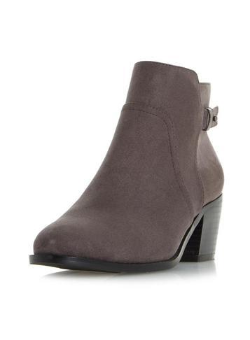 Dorothy Perkins *head Over Heels By Dune Grey 'pascalle' Ankle Boots
