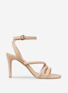 Dorothy Perkins Nude 'slink' Heeled Sandals