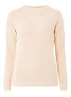 Dorothy Perkins *tall Blush High Neck Zip Jumper
