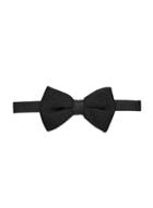 *burton Black Plain Bow Tie