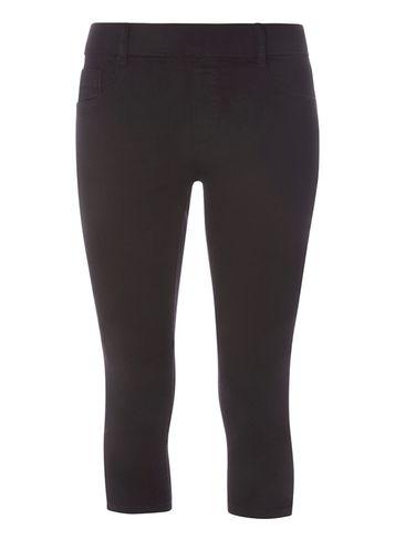 Dorothy Perkins Petite Black Eden Cropped Jeggings