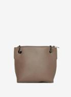 Dorothy Perkins Grey Chain Eyelet Cross Body Bag