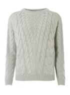 Dorothy Perkins Grey Cable Knit Jumper