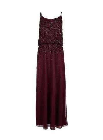 *showcase Merlot Pippa Maxi Dress