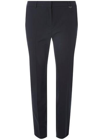 Dorothy Perkins Navy D-ring Slim Leg Trousers