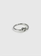 Dorothy Perkins Silver Knot Ring