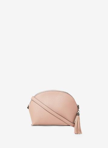Dorothy Perkins Rose Half Moon Cross Body Bag