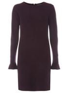 Dorothy Perkins *tall Purple Aubergine Knitted Tunic