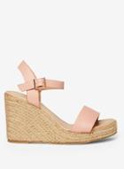 Dorothy Perkins Pink Rizzo Espadrille Wedge Sandals