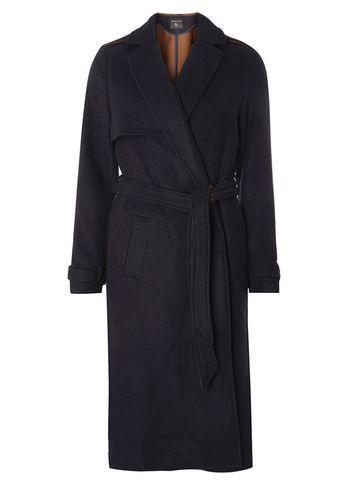 Dorothy Perkins Navy Bond Trench Coat
