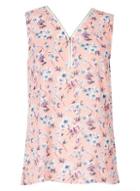 Dorothy Perkins *tenki Pink Floral Zip Top