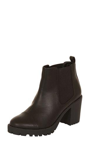 Dorothy Perkins *london Rebel Platform Chelsea Boots