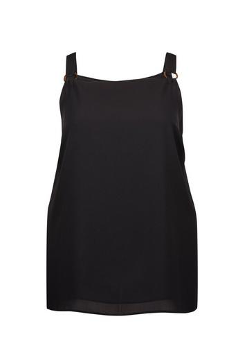 Dorothy Perkins *dp Curve Black Tab Camisole Top