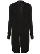 Dorothy Perkins *tall Black Long Line Cardigan