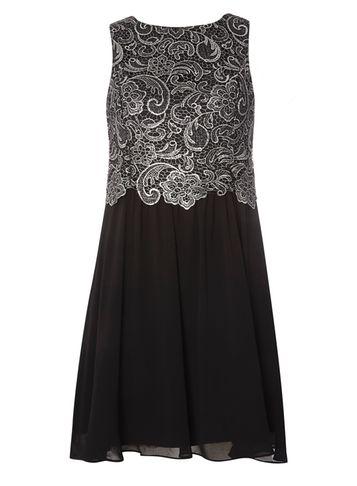 Dorothy Perkins *showcase Metallic Melanie Prom Dress
