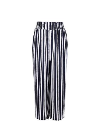 Dorothy Perkins Navy Stripe Culotte Trousers