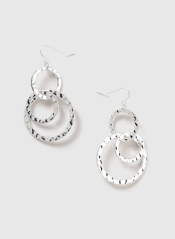 Dorothy Perkins Sliver Look Link Drop Earrings