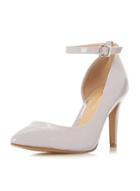 Dorothy Perkins *head Over Heels By Dune Grey 'clarra' High Heeled Court Shoes